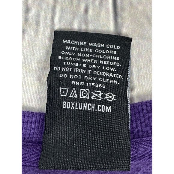 Boxlunch Harry Potter Wizarding World Deathly Hollows Logo Floral Crewneck Sz S - Picture 4 of 12